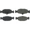 Centric Parts Metallic Brake Pad W/Shims, 102.06881 102.06881 - alternate 2
